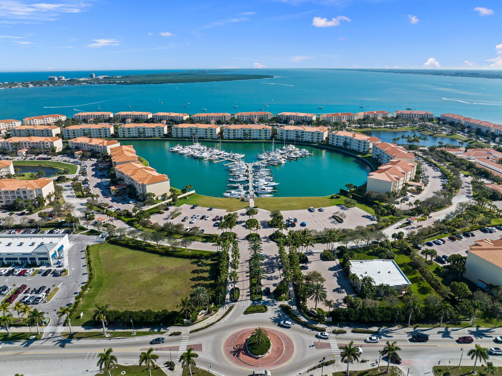 Active adults enjoying resort amenities in St. Lucie County